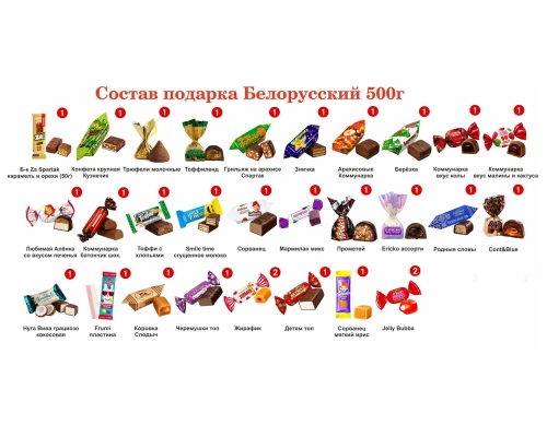 №21 ДОМИК Кучеряшки 500 грамм новогодний подарок белорусский