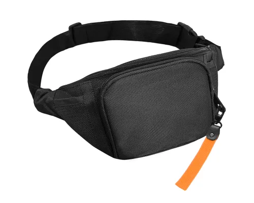 Поясная сумка SPLIT TO GO, Чёрный/Оранжевый
