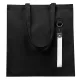 Сумка для покупок LUMISSA 325 г/м² с ремувкой, чёрный/белый
