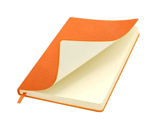 Ежедневник A5 недатированный Franco в мягком переплёте, оранжевый