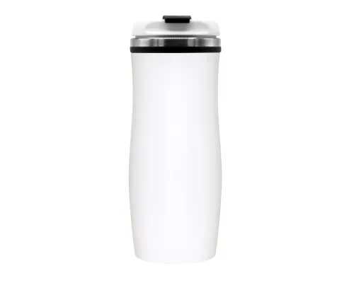 Термокружка Latte, бело-черный