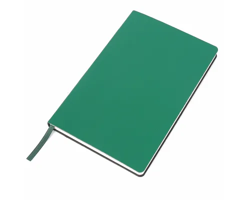 Ежедневник A5 недатированный Simflex в мягком переплёте, зелёный Ежедневник A5 недатированный Simflex в мягком переплёте, зелёный