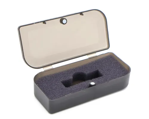 Флешка Rail 16 Гб в футляре, серебристая