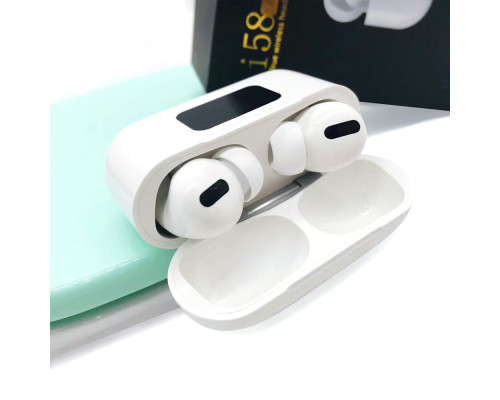 Наушники беспроводные Bluetooth Mobby i58, белые Наушники беспроводные Bluetooth Mobby i58, белые