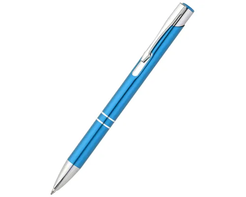 Ручка металлическая Holly, голубой