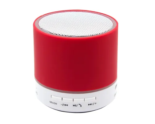 Беспроводная Bluetooth колонка Attilan (BLTS01), красная Беспроводная Bluetooth колонка Attilan (BLTS01), красная