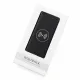 Внешний аккумулятор Wolfrock с беспроводной зарядкой soft-touch покрытием, 10000 mAh, черный