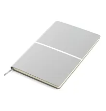 Ежедневник A5 недатированный Equator в мягком переплёте, серый с серебристым