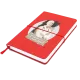 Блокнот A5 Veles в твёрдом переплёте, красный