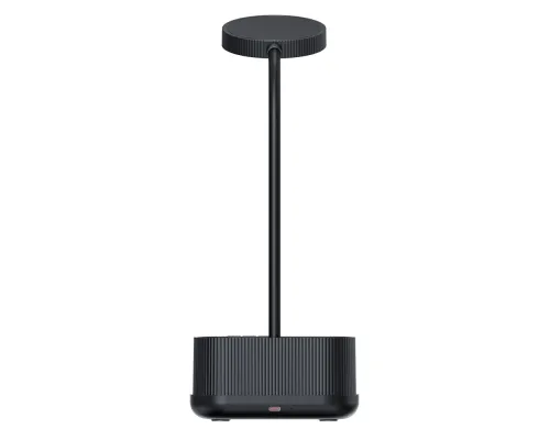 Лампа-органайзер Crolly c беспроводной зарядкой 15W, черный