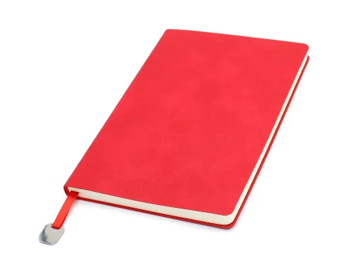 Ежедневник A5 недатированный Farfalla в мягком переплёте, красный