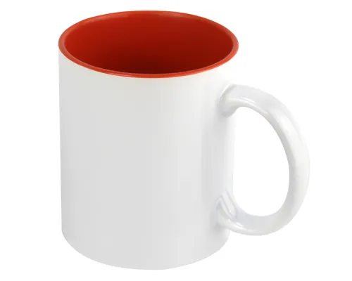 Кружка керамическая Честер, сублимация, оранжевая