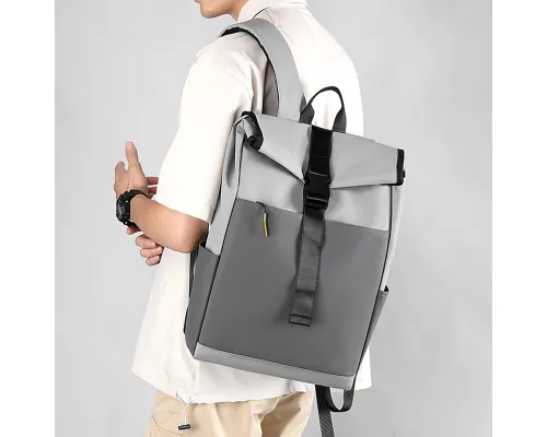 Рюкзак Alvort, серый без кармана для аромасаше