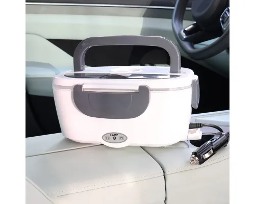 Ланчбокс с подогревом Autobox, серый Ланчбокс с подогревом Autobox, серый