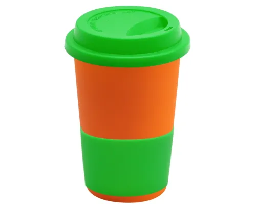 Кружка Magic To Go, оранжевый/зелёный
