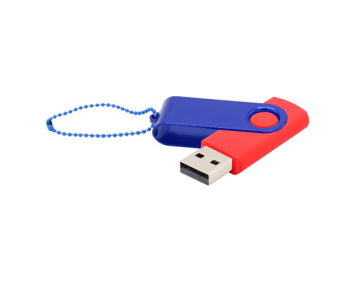 Флешка Designer To Go 2.0 USB 16Gb, красный/синий Флешка Designer To Go 2.0 USB 16Gb, красный/синий