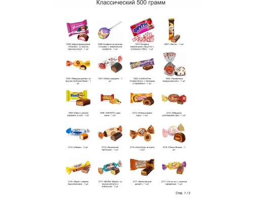 №2 БАНАНКА ЗЕЛЕНАЯ 500 грамм новогодний подарок классический