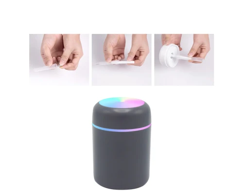 Светодиодный USB увлажнитель Aroma, серый