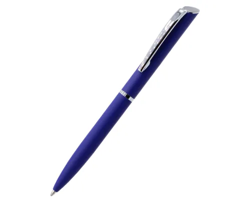 Ручка металлическая Miura, тёмно-синяя