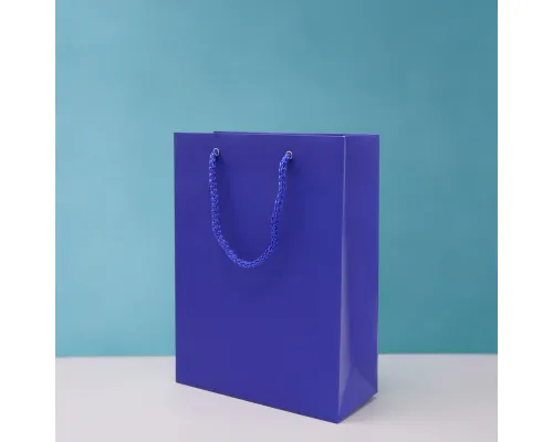 Пакет из бумаги Arrogant, Королевский синий