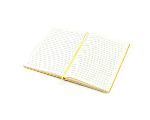 Блокнот A5 Monte в твёрдом переплёте, желтый