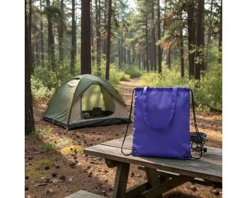 Сумка-рюкзак для покупок LUKMORY, синяя