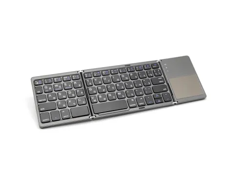 Портативная мини клавиатура Flexibord с тачпадом, черный Портативная мини клавиатура Flexibord с тачпадом, черный