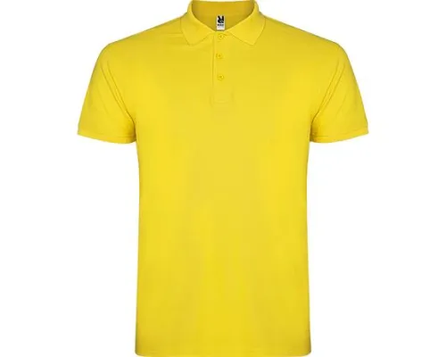 Футболка поло STAR мужская, ЖЕЛТЫЙ XL