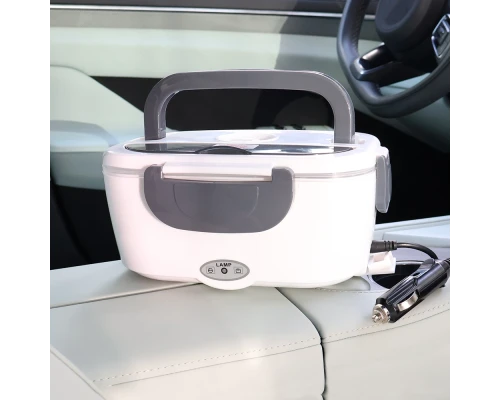 Ланчбокс с подогревом Autobox, серый
