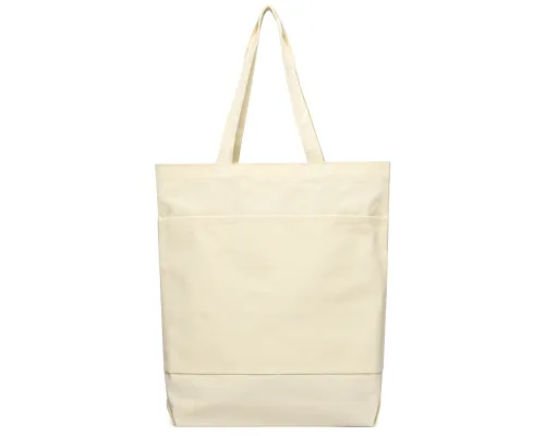Сумка для покупок JETTA с карманами 325 г/м², натуральная