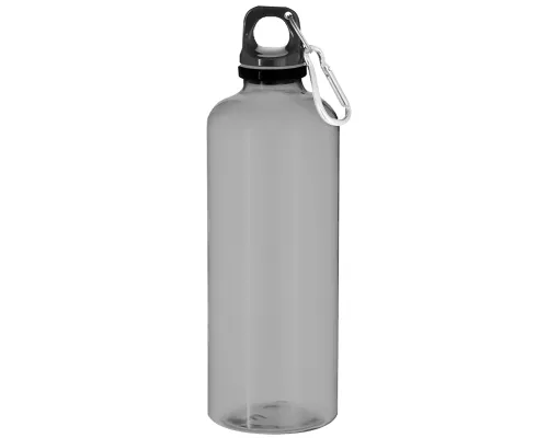 Бутылка пластиковая для воды Clipster, чёрный