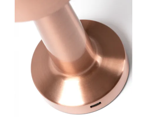 Настольная лампа REIKI cо встроенной батареей HF-8, розовое золото