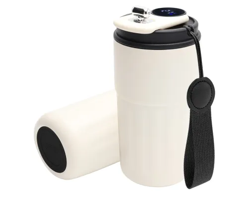 Термокружка Ashly To Go, белая/чёрная