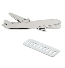 Шильд металлический - самолет