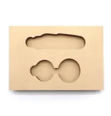 Ложемент ЭВАлюция под заказ 2 слоя (10мм+10мм), бежевый