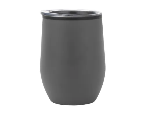 Термокружка Top, серый полуматовый