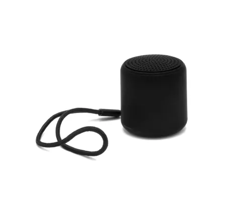 Беспроводная Bluetooth колонка Music TWS софт-тач, черный Беспроводная Bluetooth колонка Music TWS софт-тач, черный