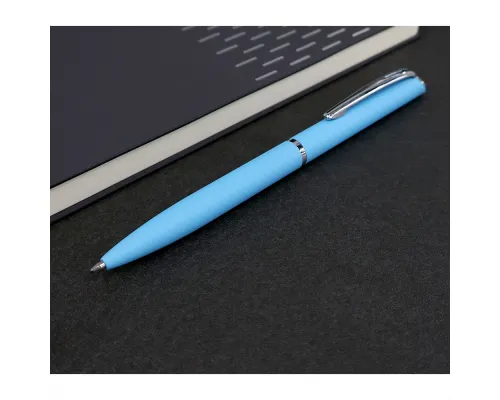 Ручка металлическая Miura, голубая