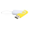 Флешка Designer To Go 2.0 USB 16Gb, желтый/белый