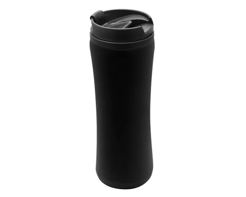 Термокружка Miora софт-тач, черный