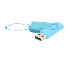 Флешка Designer To Go 2.0 USB 16Gb, голубой/бирюзовый