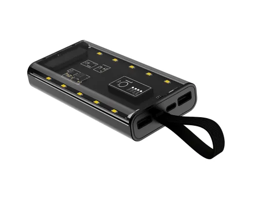 Внешний аккумулятор Wonder с фонариком, 10000 mAh