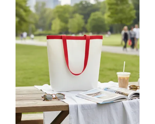 Сумка для покупок YUUGEN 283 г/м², красная