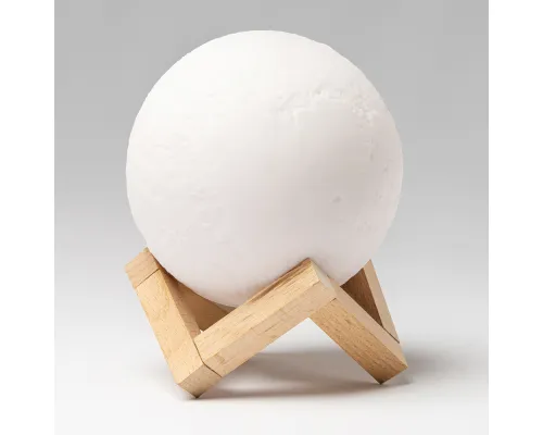 Беспроводная колонка-светильник Moonlight, белая