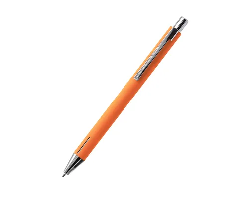 Ручка металлическая Elegant Soft софт-тач, оранжевая