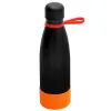 Термобутылка герметичная вакуумная Olivia To Go, чёрный/красный/оранжевый