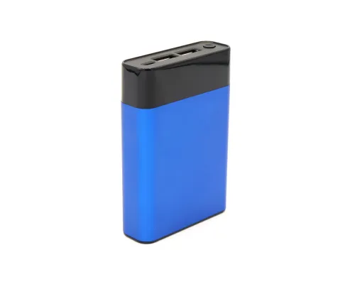 Внешний аккумулятор в металлическом корпусе Apria, 10000 mAh, синий