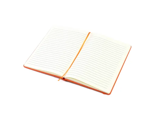 Блокнот A5 Monte в твёрдом переплёте, оранжевый