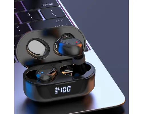 Наушники беспроводные Bluetooth Gubber TW16, черные Наушники беспроводные Bluetooth Gubber TW16, черные