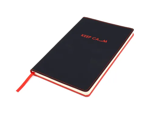 Блокнот A5 Blackjack в мягком переплёте, красный